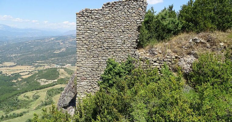 Castillo de la Mellera o de Amellera en Huesca
