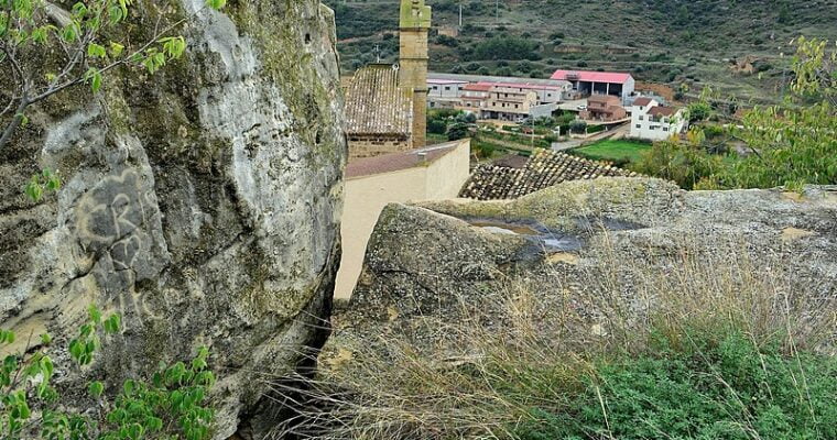 Castillo de Mazaleon en Teruel