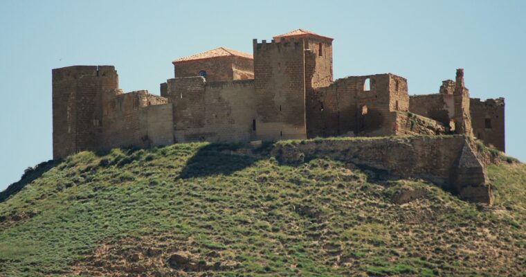 Castillo de Monta en Huesca