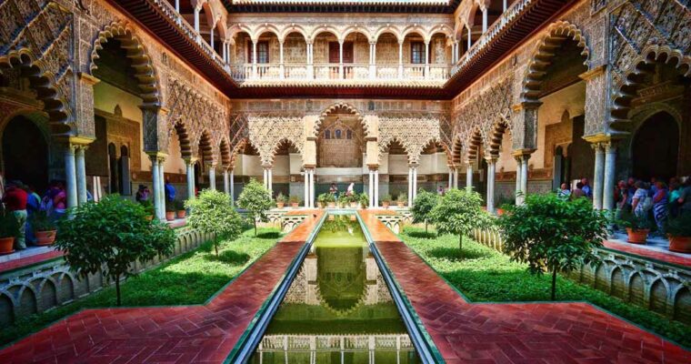 Reales Alcazares en Sevilla