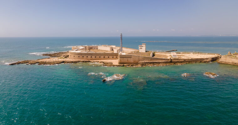 Castillo de San Sebastian en Cadiz