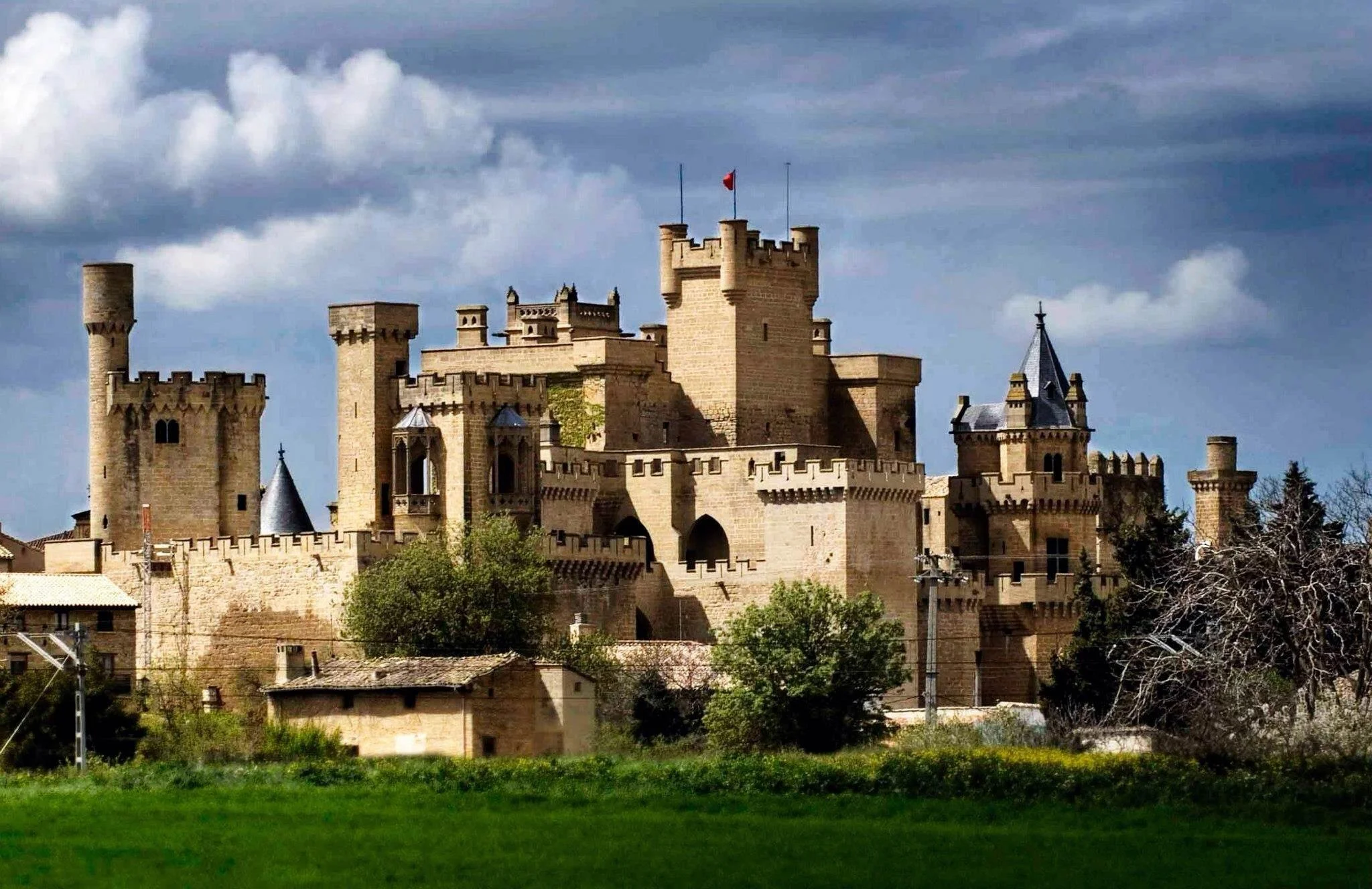 Castillo de Olite en Navarra