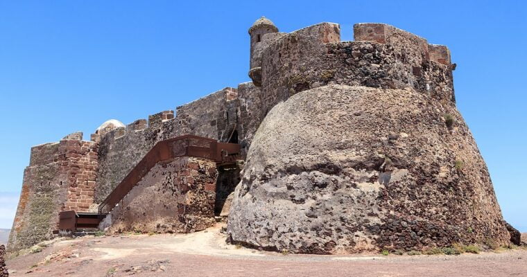 Castillo de Santa Barbara o de Guanapay en Las Palmas