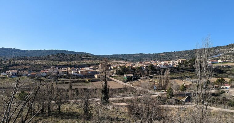 Castillo del Cuadron o de Santa Ana en Au en Guadalajara