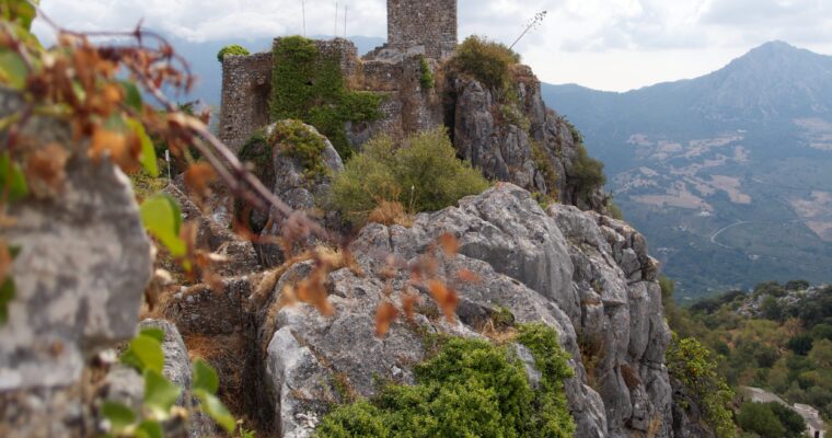 Castillo del aguila en Malaga